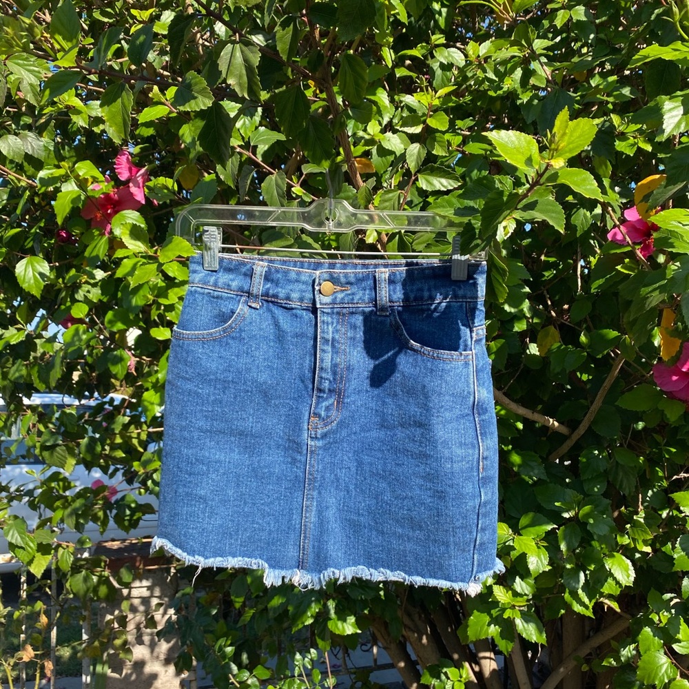 Jean skirt